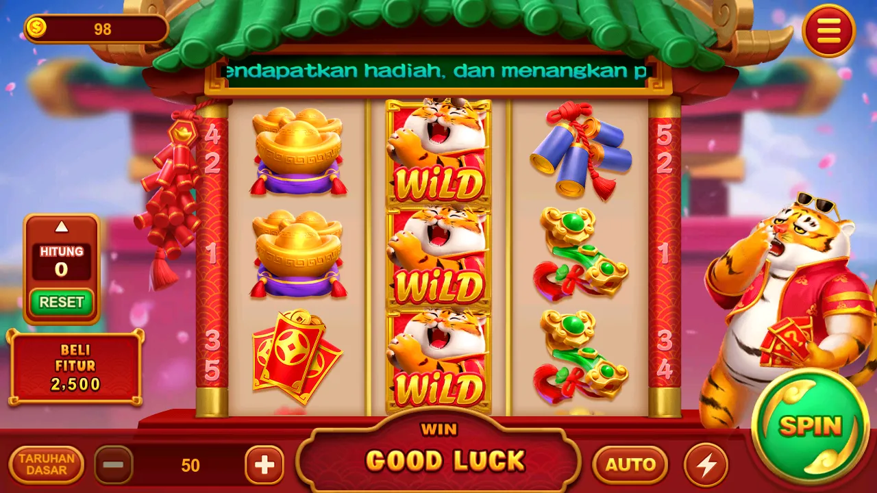 Tampilan Game Fortune Tiger di Menangbet APK