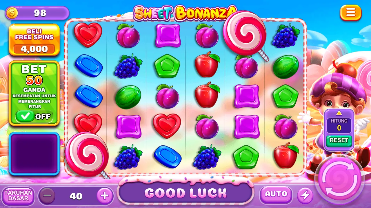 Game Slot Sweet Bonanza di Aplikasi Menangbet